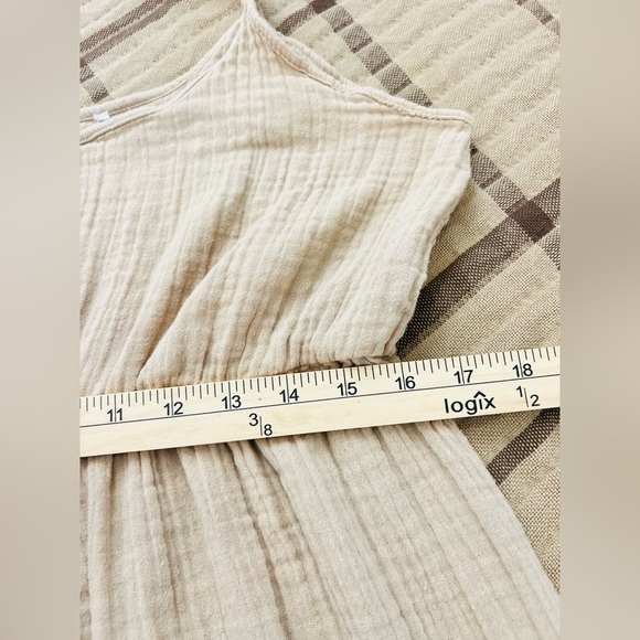 Salty lemon cotton maxi dress size M/L  fits - Picture 14 of 14